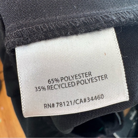 Eileen Fisher black ankle pants size PS lightweight - Picture 5 of 6